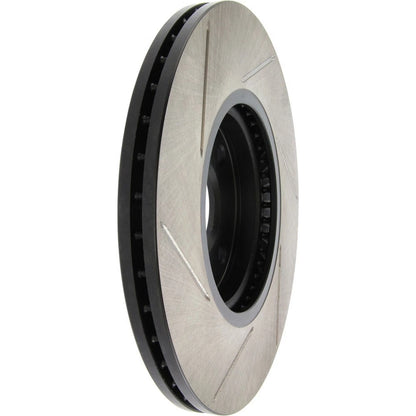 StopTech 126.61110SL Front Left Slotted Brake Disc Rotor for 2014-19 Ford Fiesta