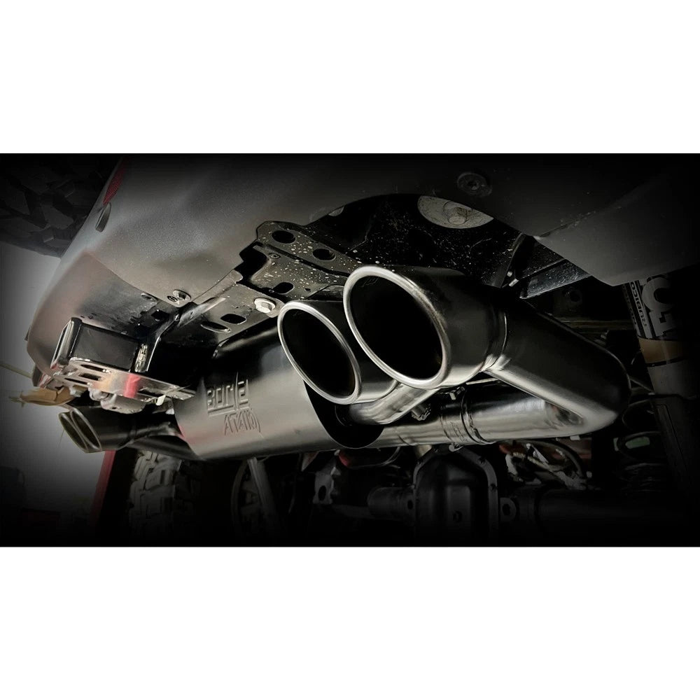 Borla S-Type Coated Black Cat-Back Exhaust | Jeep Wrangler Rubicon 392 (21-22) (140892CB)