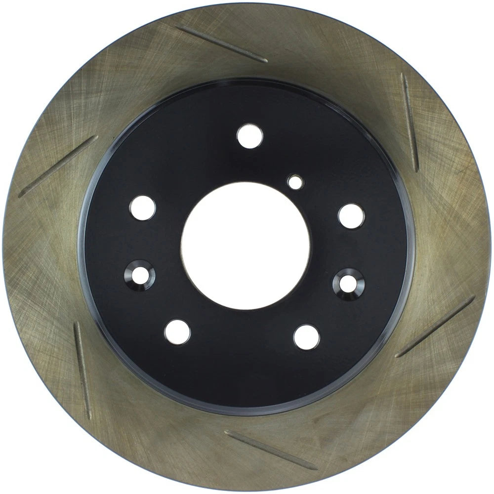 StopTech 126.45024SL Rear Left Slotted Brake Disc Rotor for 1986-1992 Mazda RX-7