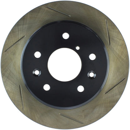 StopTech 126.45024SL Rear Left Slotted Brake Disc Rotor for 1986-1992 Mazda RX-7
