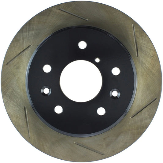 StopTech 126.45024SL Rear Left Slotted Brake Disc Rotor for 1986-1992 Mazda RX-7