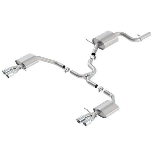 Borla Cat-Back Exhaust System - S-Type | 2016-2018 Volkswagen Passat 3.6L (140705)