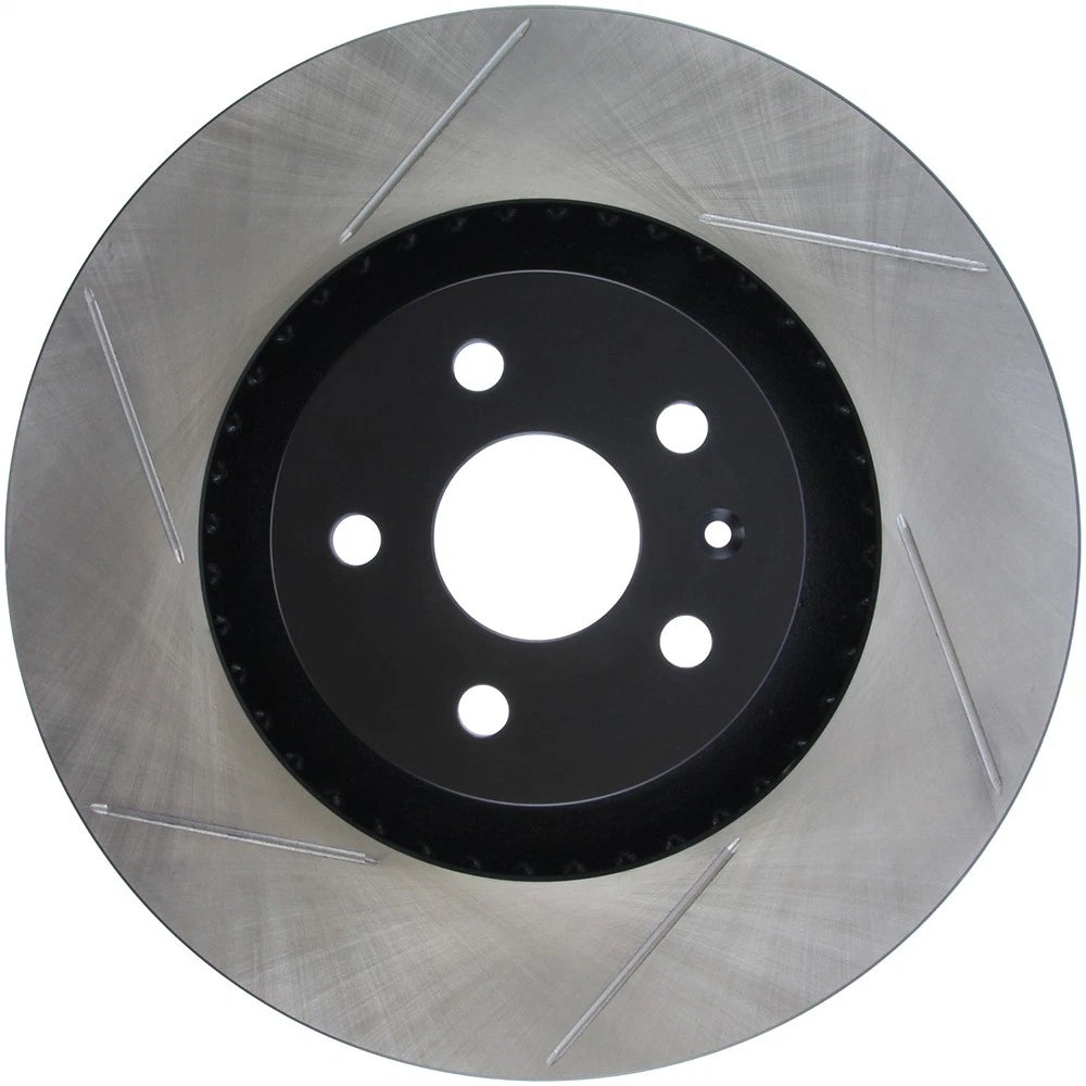 StopTech 126.62128SR Front Right Slotted Brake Disc Rotor for 09-15 Cadillac CTS