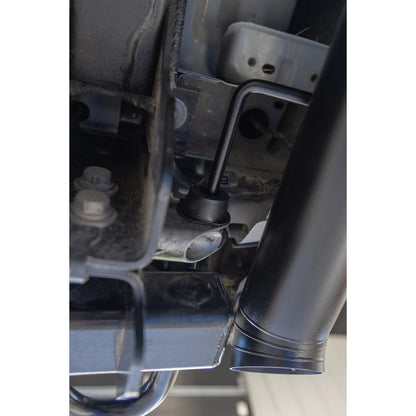 MBRP 3in D&R Axle Back Exhaust | Ford Ranger (22-26) (S5270BLK)