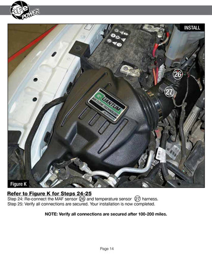 aFe Quantum Pro DRY S Cold Air Intake | Dodge Cummins L6-6.7L (13-18) (53-10002D)