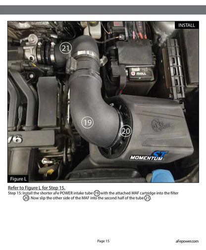 aFe Momentum ST Pro 5R Cold Air Intake | Volkswagen Atlas V6 3.6L 2018 (54-46405)
