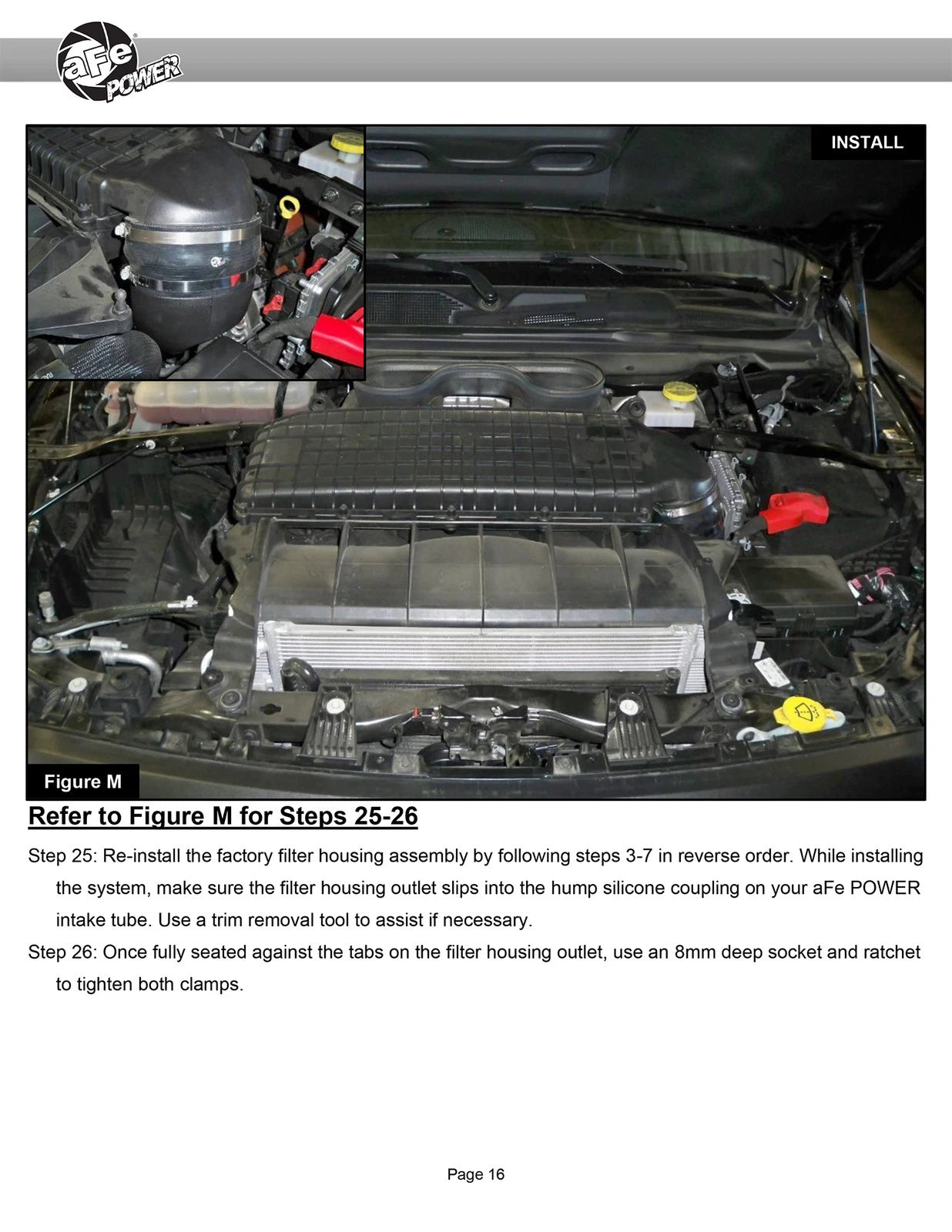 aFe Super Stock Induction System w/ Pro DRY S Filter | Ram 1500 TRX 6.2L (21-23) (55-10014D)