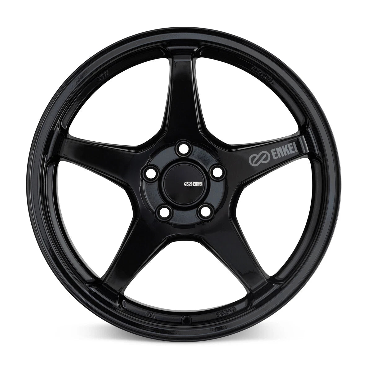 Enkei TS-5 Gloss Black | 17x9" +45mm | 5x100mm Wheel