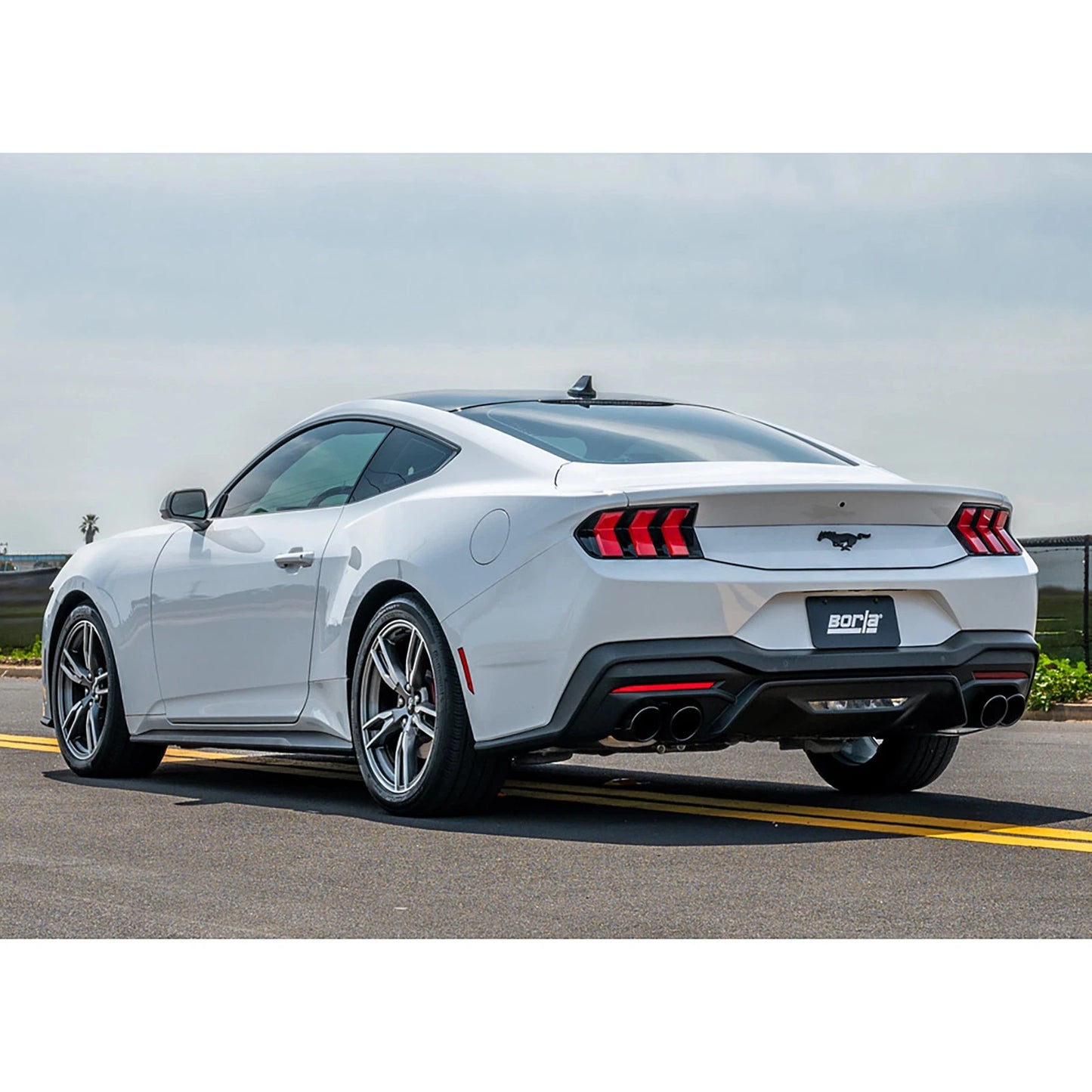Borla 2.3L EcoBoost ATAK Catback Exhaust | Ford Mustang (24) Non-Active (140982BC)