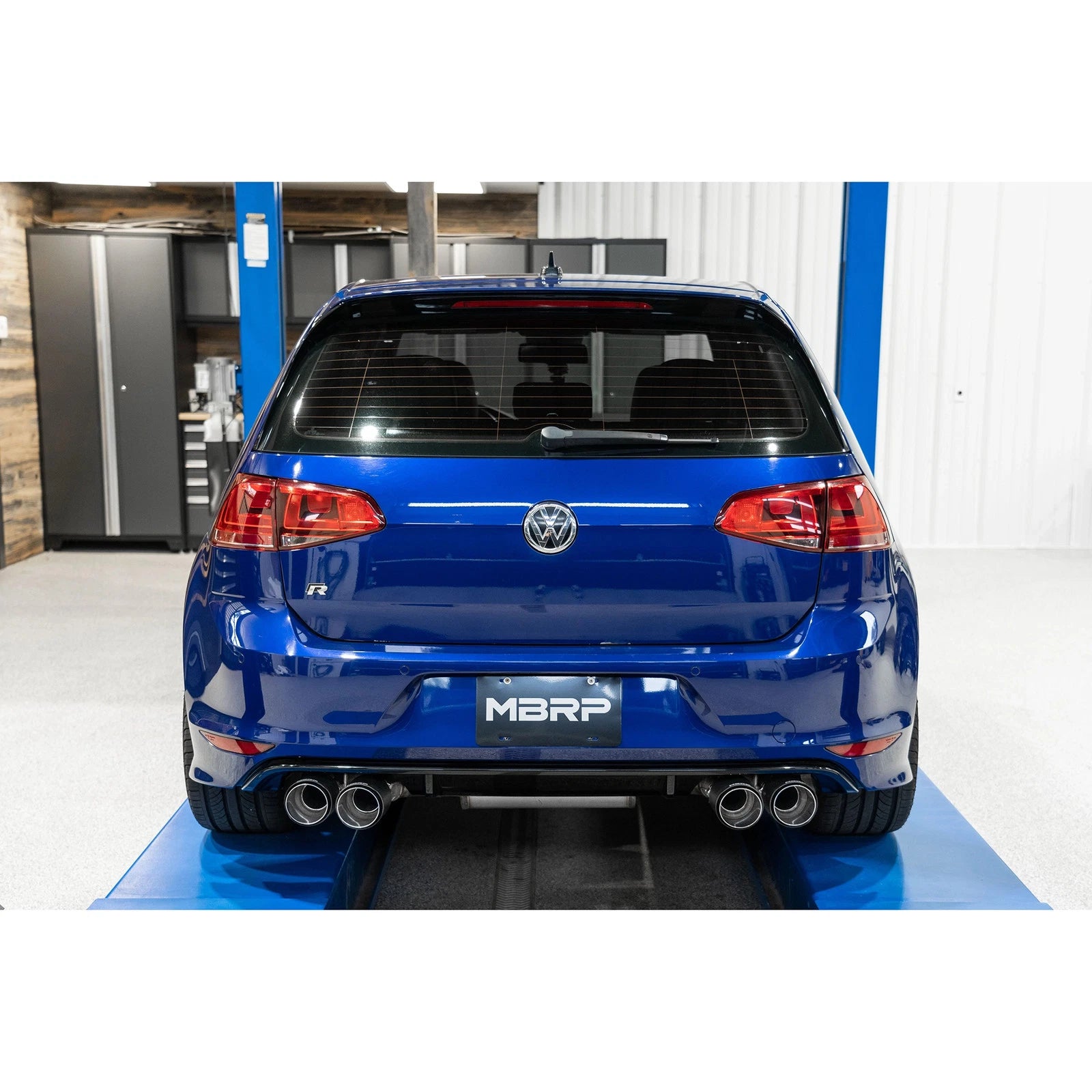 MBRP Cat-Back Exhaust System | 2015-2019 Volkswagen Golf R (S46053CF)
