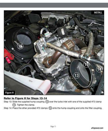 aFe Quantum Pro DRY S Cold Air Intake | Ford PowerStroke V8 6.7L (17-18) (53-10004D)