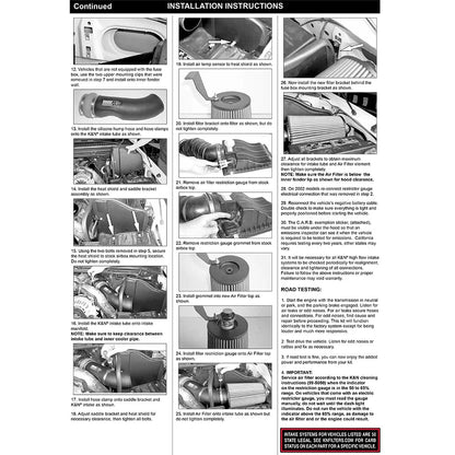 K&N Performance Intake Kit | Ford F-Series Super Duty V8-7.3L (99-03) (57-2530)