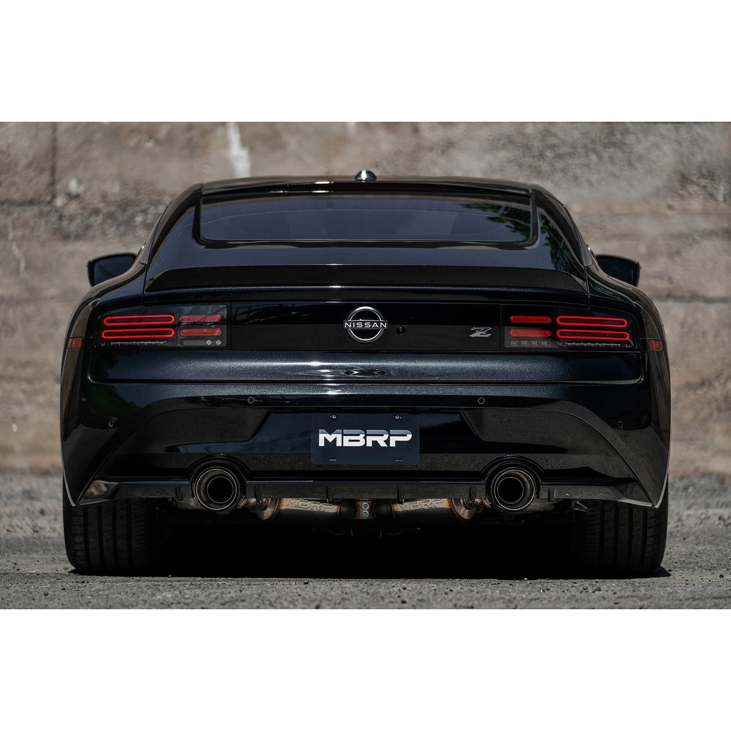MBRP 3.0L Armor Pro T304 Stainless Steel Cat-Back Dual Rear Exit CF Tip | Nissan Z (23-24) (S44083CF)