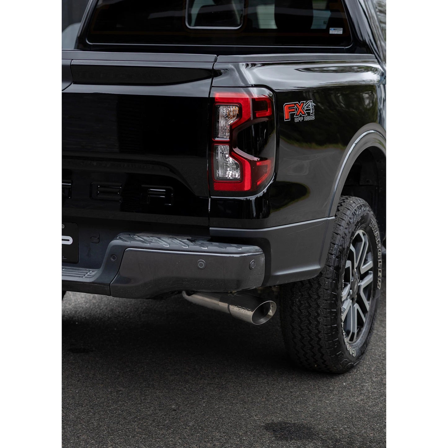 MBRP 3in T304 SS Single Side Outlet Cat Back Exhaust | Ford Ranger (24) (S5269304)