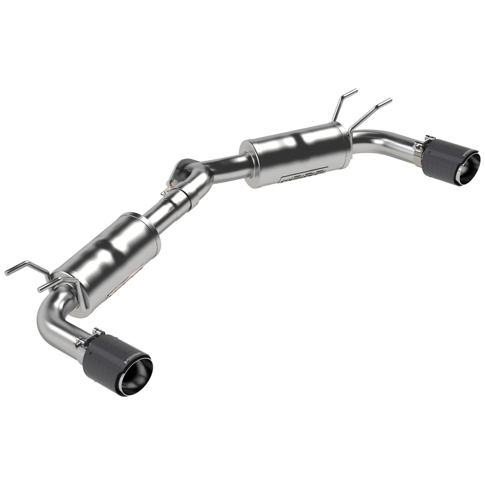 MBRP Stainless Steel 2.5" Axle-Back - Dual Exit | 2019-2024 Mazda 3 Hatchback (S4450)