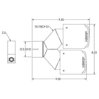MBRP Dual Wall Angle Cut Dual 4-Inch Outlet | Universal (T5178CF)