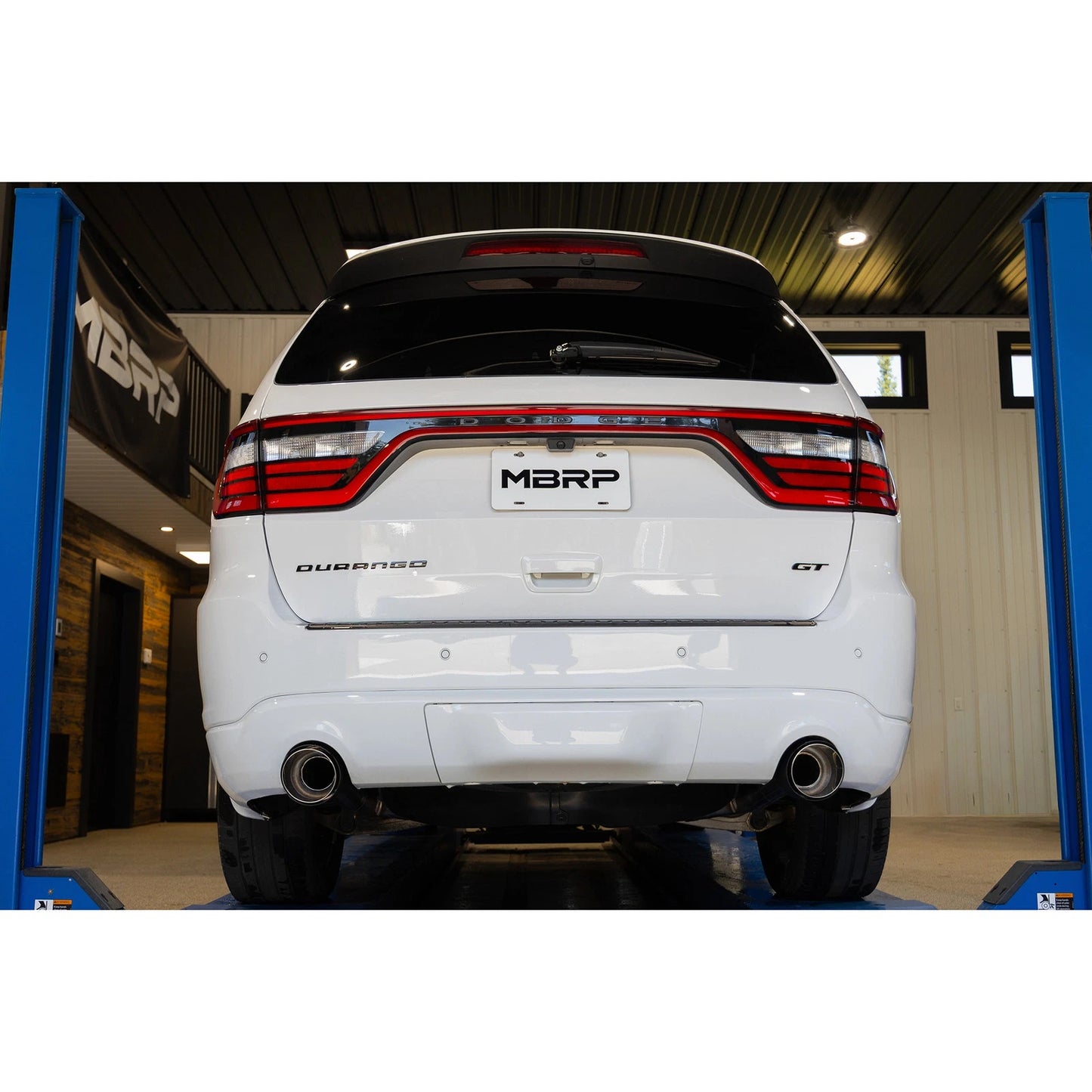 MBRP 3.0" Dual Rear Exit Cat-Back Exhaust | Dodge Durango 3.6L V6 AL Series (2011+) (S5109AL)