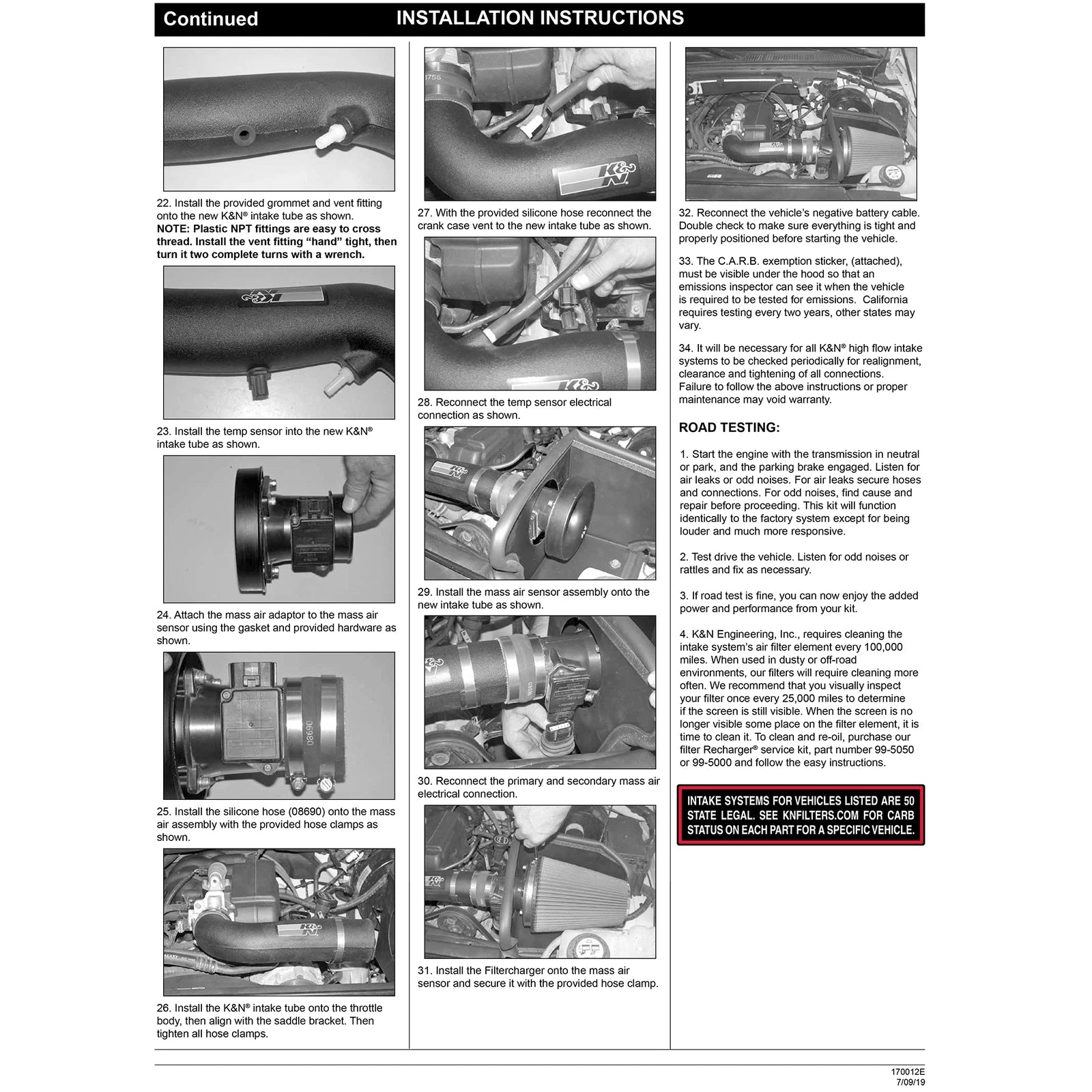 K&N Performance Intake Kit | Ford F-150 (97-04) V6-4.2L (57-2550)
