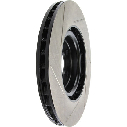 StopTech 126.33124SL Front Left Slotted Brake Rotor for 10-12 Audi S4 / 08-11 S5