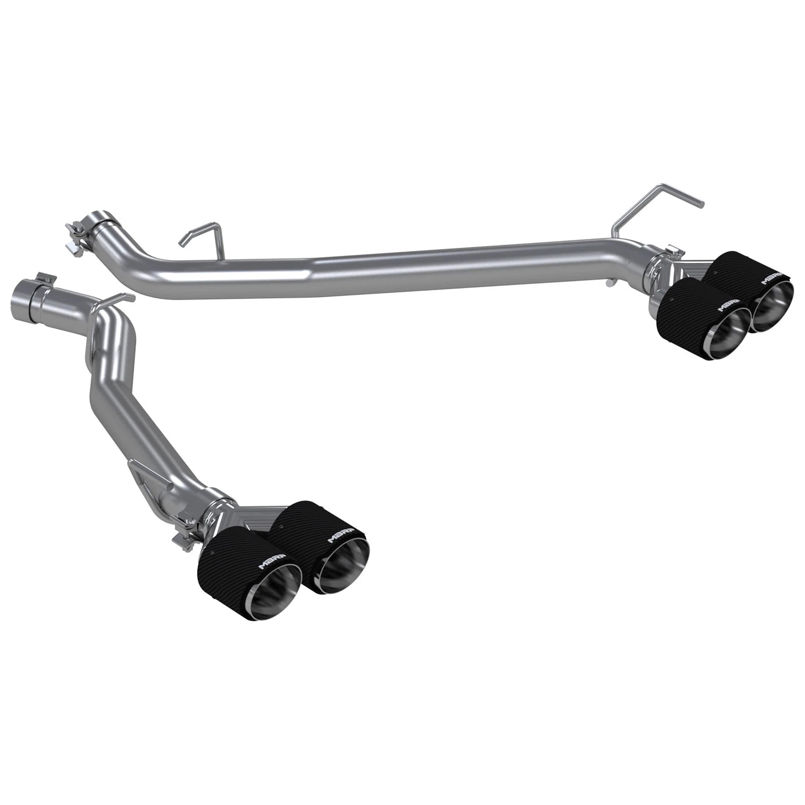 MBRP 2.5in Dual Rear Exit Axle Back w/ Quad CF Tips | Explorer ST 20-21 (S52033CF)