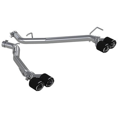 MBRP 2.5in Dual Rear Exit Axle Back w/ Quad CF Tips | Explorer ST 20-21 (S52033CF)