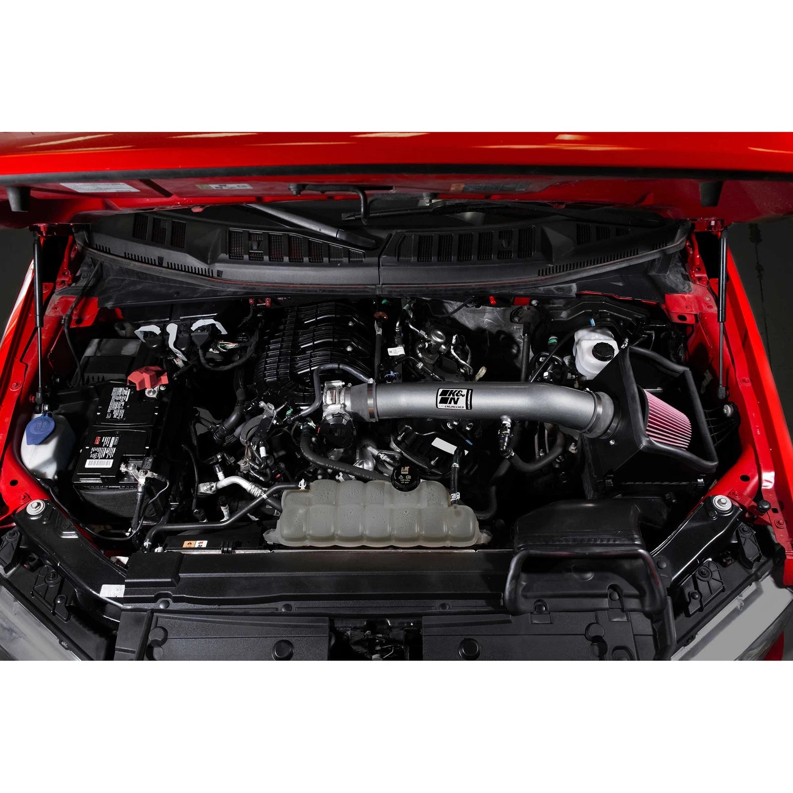 K&N Performance Air Intake System | Ford F-150 (18-24) 3.3L V6 (77-2619KC)