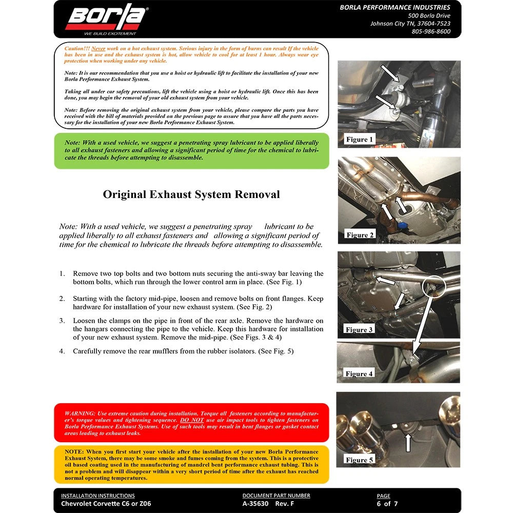 Borla Cat-Back Exhaust System - ATAK | Multiple Fitments (140453)