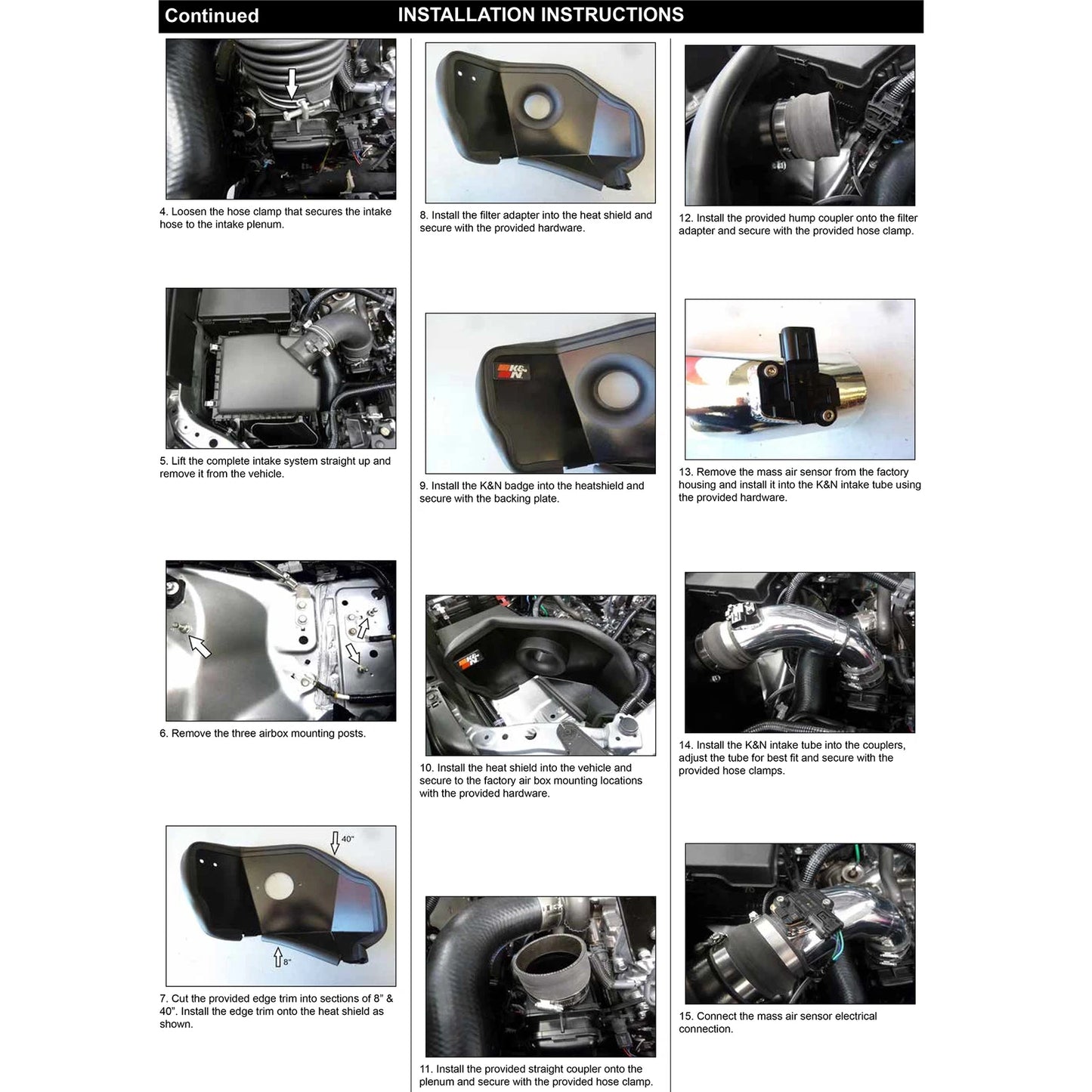 K&N 77 Series Air Intake | Toyota Tacoma (24) (77-9043KP)