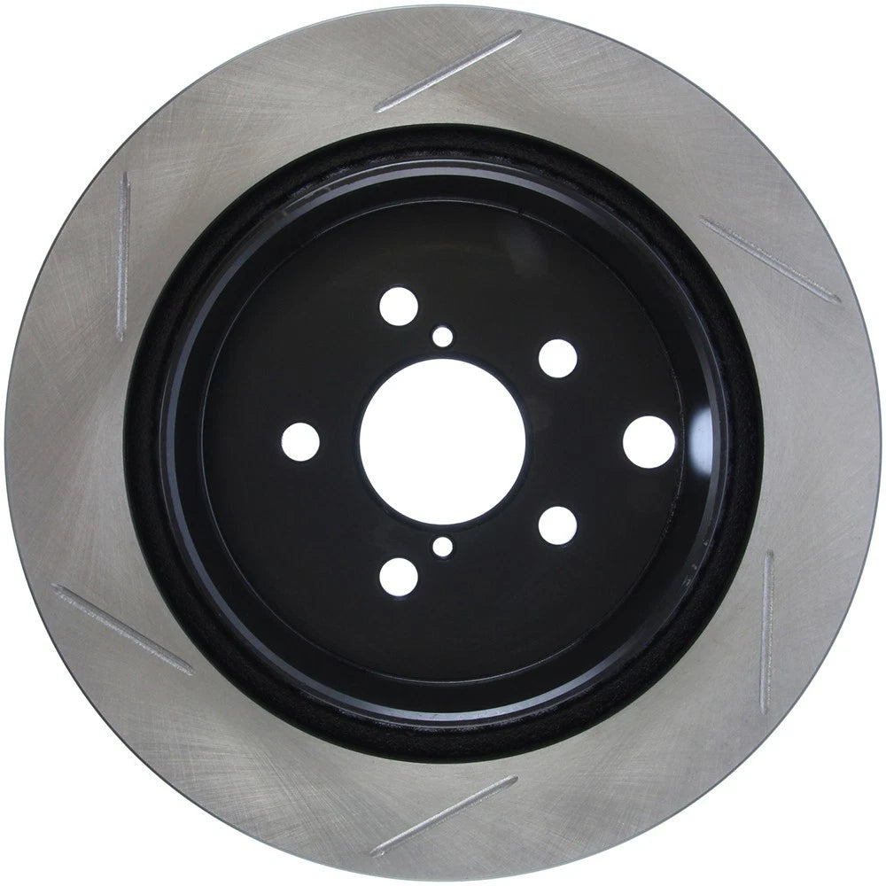 StopTech 126.47035SL Rear Left Slotted Brake Rotor for 2014-2018 Subaru Forester