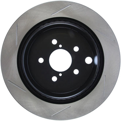 StopTech 126.47035SL Rear Left Slotted Brake Rotor for 2014-2018 Subaru Forester