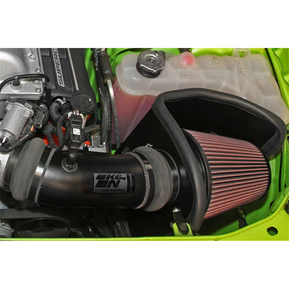 K&N Typhoon Air Intake System | 2015-2016 Dodge Charger/Challenger SRT Hellcat (69-2550TTK)