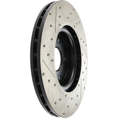 StopTech 127.40062L Front Left Drilled Slotted Disc Brake Rotor for 2004-2008 TL