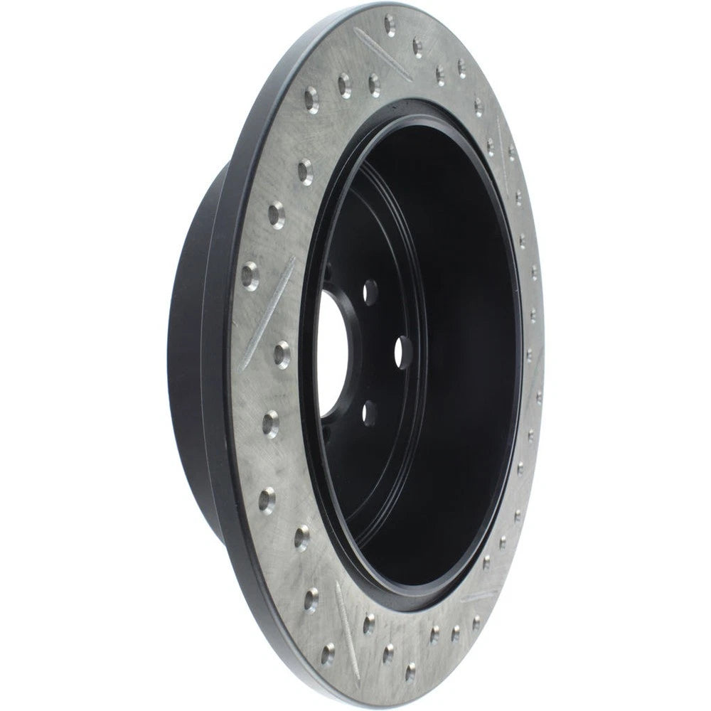 StopTech Slotted & Drilled Right Rear Rotor | Subaru Impreza WRX (08-10)