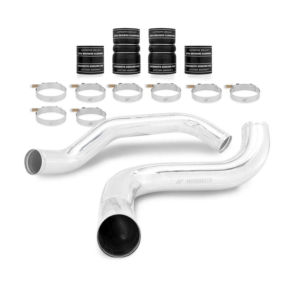 Mishimoto 99-03 Ford 7.3L Powerstroke PSD Intercooler Pipe/Boot Kit - Polished | Ford F-250/F-350 Super Duty (99-03) (MMICP-F2D-99KP)