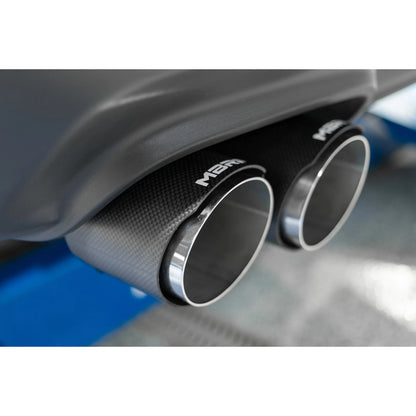 MBRP Perf Series 3in D&S Cat-Back Exhaust w/ CF Tips | Dodge Challenger 16+ (S71143CF)