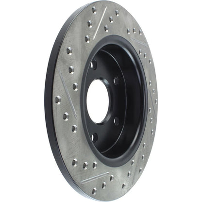 StopTech 127.61099L Rear Left Drilled Disc Brake Rotor for 2012-2018 Ford Focus