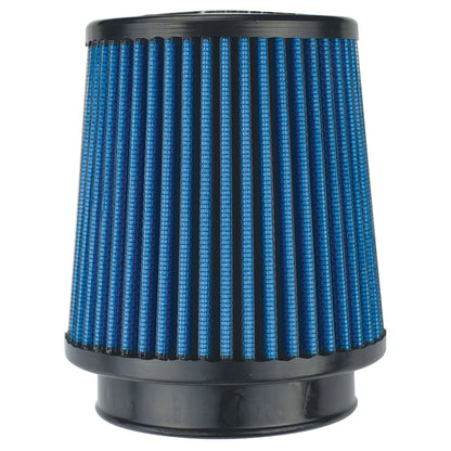 Injen AMSOIL Ea Nanofiber Dry Air Filter | Universal 3 Filter 5 Base / 4-7/8 Tall (X-1020-BB)