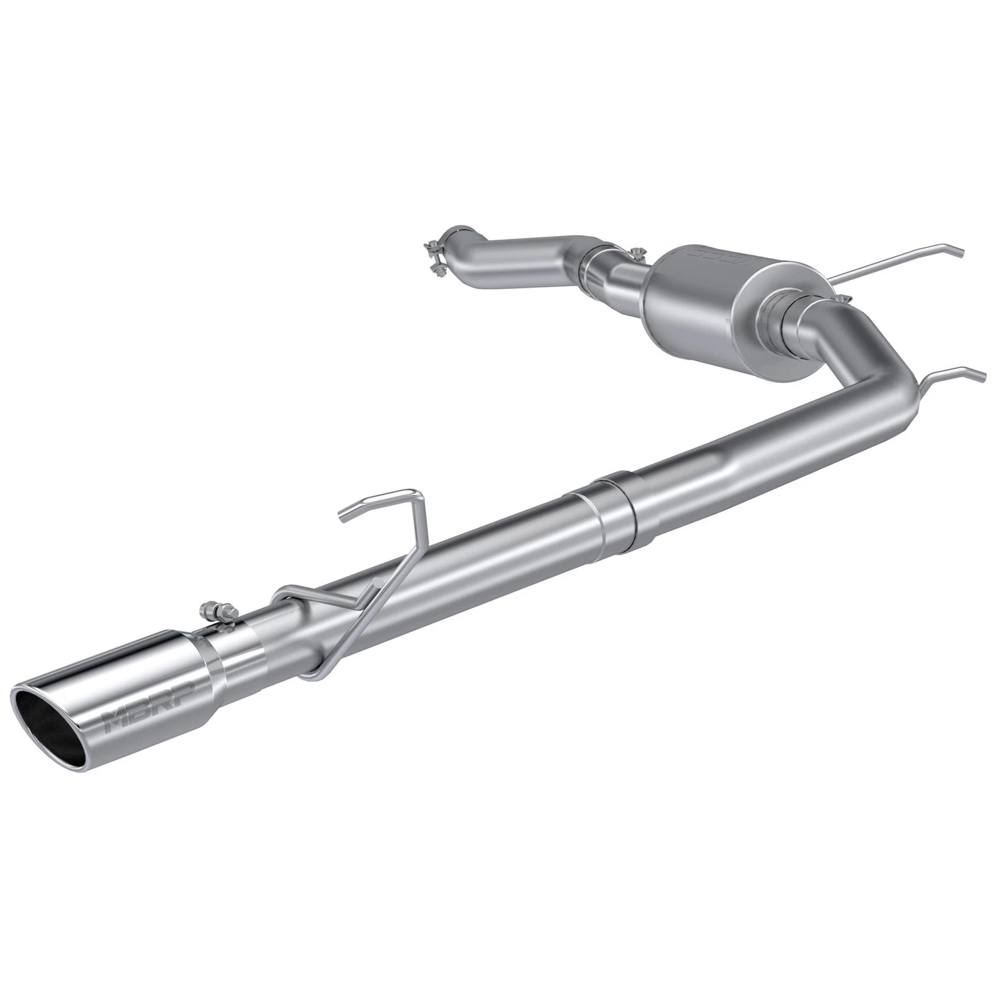 MBRP 4in OD Tip Single Side Exit 3in Cat Back Exhaust | Ford Maverick Aluminized Steel (22+) (S5267AL)