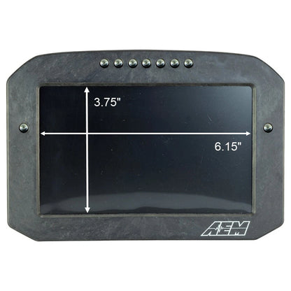 AEM CD-7 Carbon Flat Panel Digital Dash Display (30-570XF)