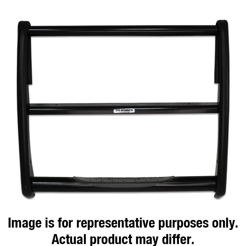 Go Rhino 88-99 Chevrolet Pick Up 3000 Series StepGuard - Black (Center Grille Guard Only)
