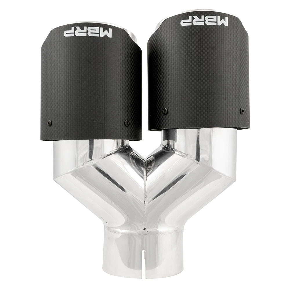 MBRP Dual Wall Angle Cut Dual 4-Inch Outlet | Universal (T5182CF)