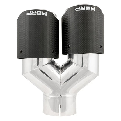 MBRP Dual Wall Angle Cut Dual 4-Inch Outlet | Universal (T5182CF)