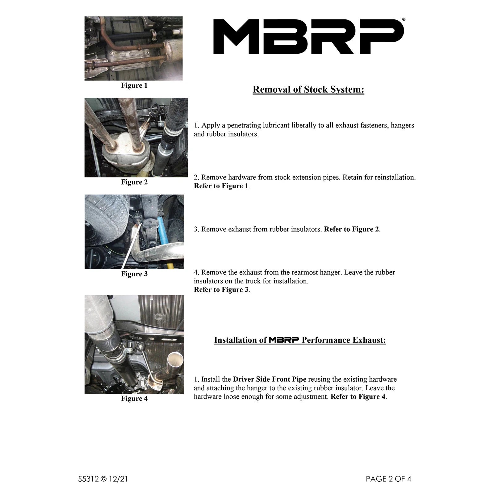 MBRP 2.5in. Dual Split Rear Cat-Back Exhaust | Toyota Tundra 09-21 (S5312409) (S5312409)