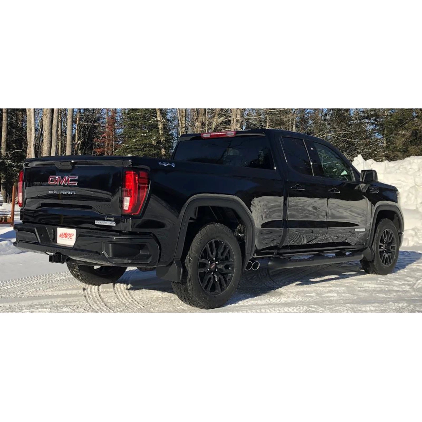 MBRP 4.5L/5.3L Pre-Axle D&S Cat-Back Exhaust w/ 4in OD Tip | Chevy 1500 (S5092BLK)