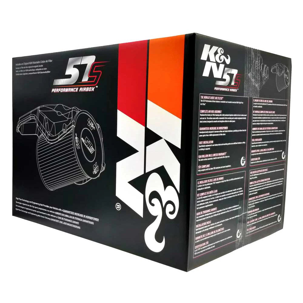 K&N Performance Intake Kit | Ford C-Max / Focus II / Volvo C30 / S40 / V40 / V50 / V70 / Mazda 3 / 5 (57S-4000)