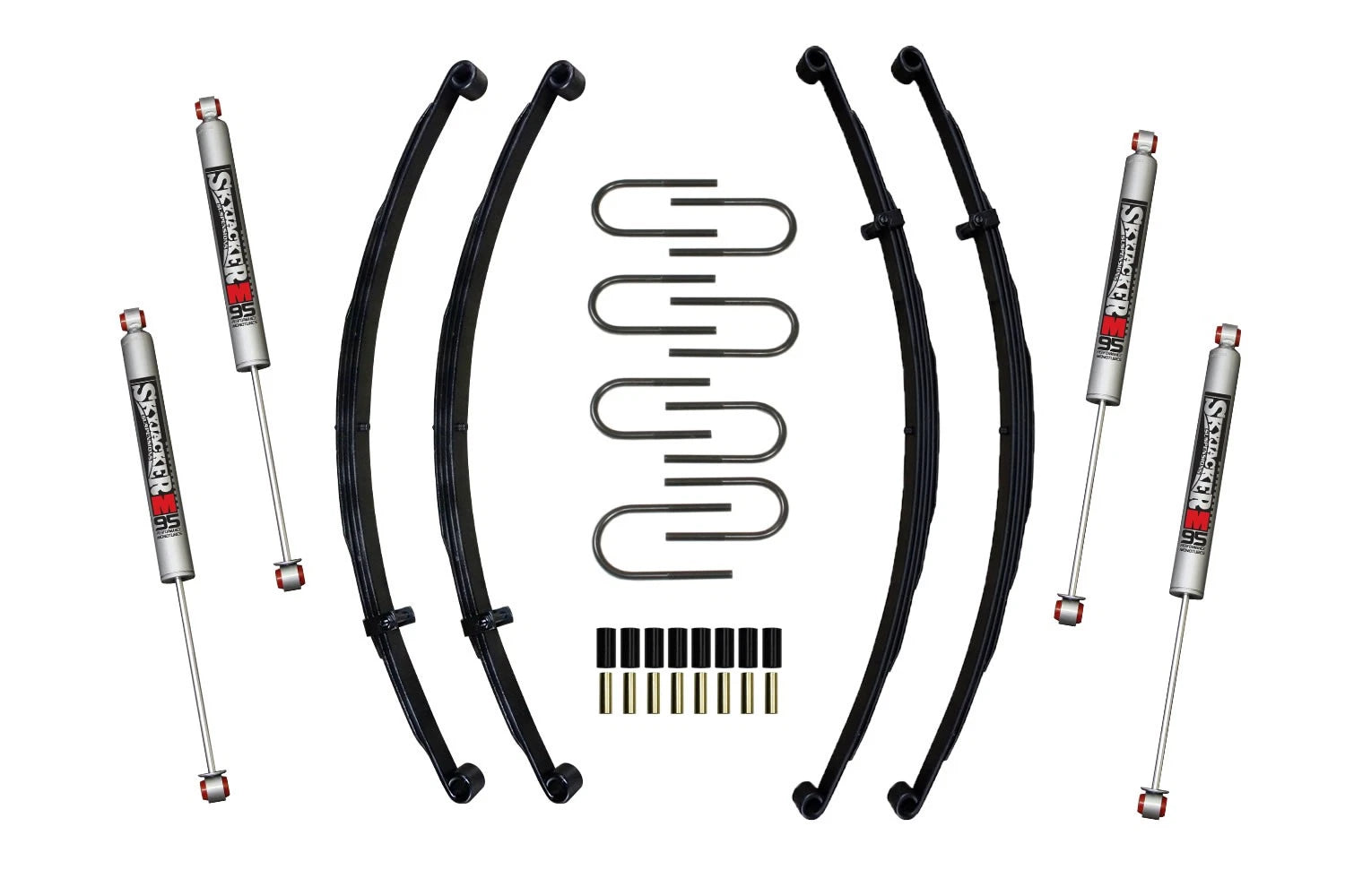 Skyjacker J32K-M Suspension Lift Kit w/Shocks for 55-75 Jeep CJ5/CJ6/Willys