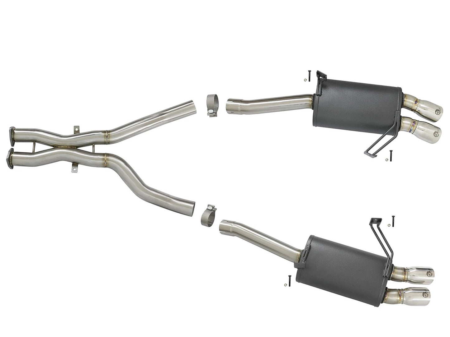 aFe MACH Force-Xp 2.5in SS Cat-Back BMW Z4 M Coupe/Roadster (05-08) (49-36339-P)