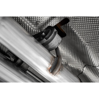 MBRP 2.5in Cat-Back Dual Rear Exit Exhaust w/ Carbon Fiber Tips | Ford Explorer ST 20-21 (S52053CF)