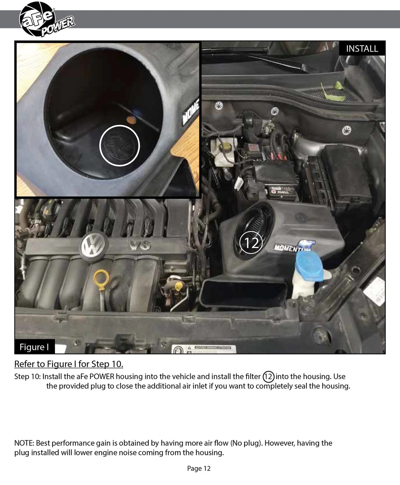 aFe Momentum ST Pro 5R Cold Air Intake | Volkswagen Atlas V6 3.6L 2018 (54-46405)