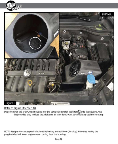 aFe Momentum ST Pro 5R Cold Air Intake | Volkswagen Atlas V6 3.6L 2018 (54-46405)